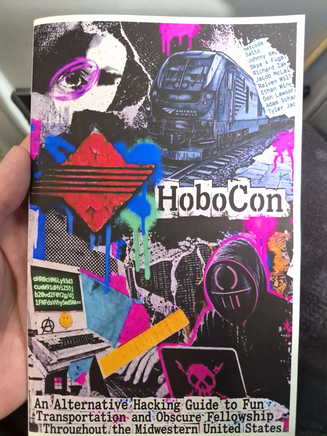 Hobocon program cover closeup
